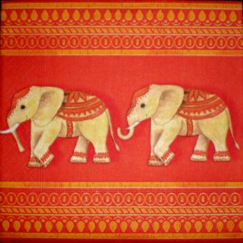 011 Elefant - 3-lagig - Paper Design