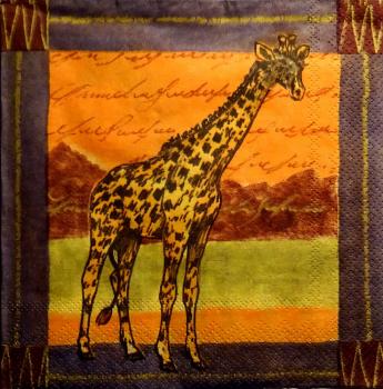 006 Giraffe (60f)- 3-lagig - Madame est Servie