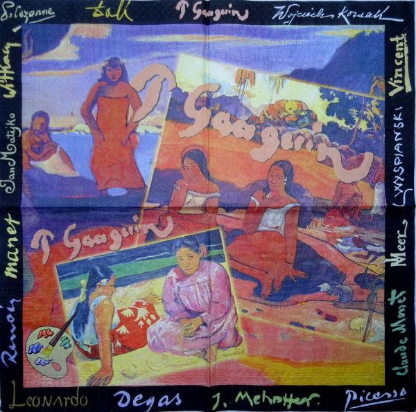 011 Diverse - 3-lagig - Gauguin