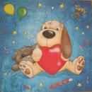 076 Hunde - 3-lagig - Susy Card - Toffy & Joy