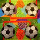 001 Sport: Fußball - 3-lagig - Paper Art