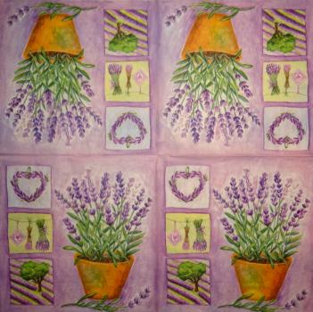 LAV-120 Lavendel - 3-lagig
