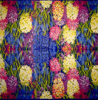 313 Blumen Sonstige - 3-lagig - WIDA - 35x35 cm