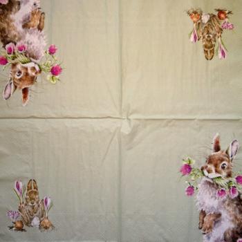 999.186 Rabbits:  natürliche - 3-ply - Peter Rabbit 2005
