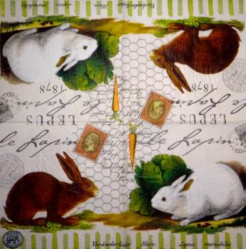 999.181 Rabbits:  natürlich - 3-ply