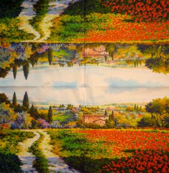 198 Garden - 3-ply - Thomas Kinkade
