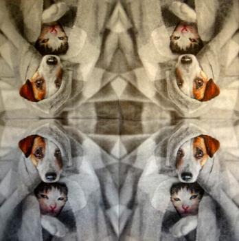 HUN-873 Dogs - 3-ply - Fasana