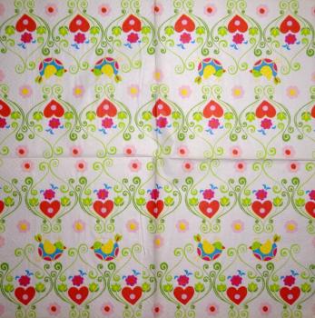 118 Heart / Hearts - 4-ply - Handkerchief