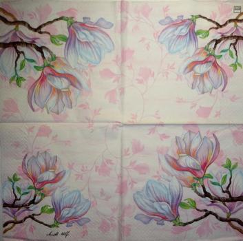 071 Magnolias - 3-ply - Home Fashion - Anett Wolf