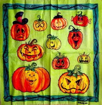 135 Halloween - 3-lagig - Vielseidig