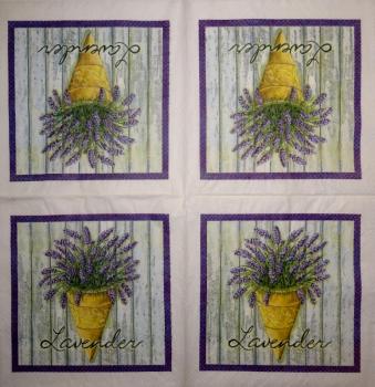 087 Lavendel - 3 lagig