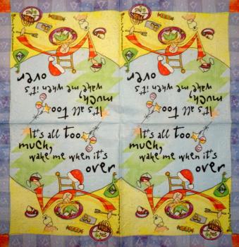 570 Comics / Clowns ? - 3-ply - Schellen-Ursli - WIDA 1971