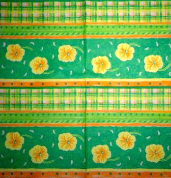 062 Stiefmütterchen - 3-ply (yellow) - Home Fashion