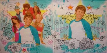 127 Known Figures - 2-ply - Disney High School Musical