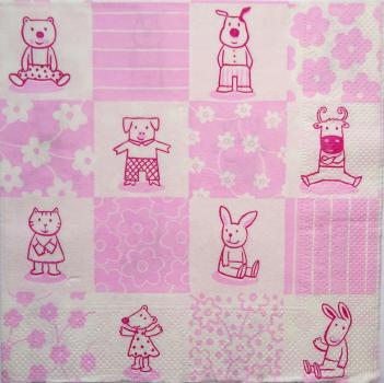 087 Teddy - 3 ply (pink)