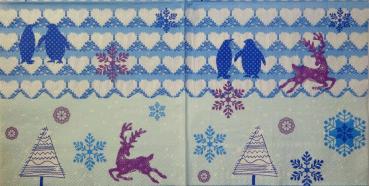 032 Penguins - 3-ply - Ihr