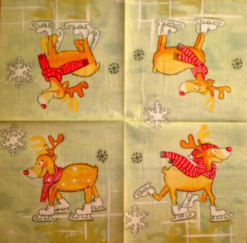 180 Deer - 3-ply - Susy Card