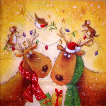 181 Deer - 3-ply - Ambiente