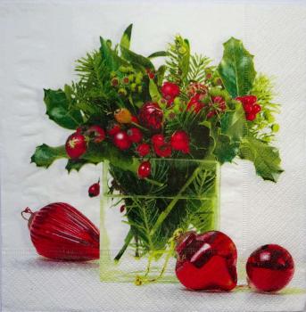 118 Christmas Flowers - 3-ply - Paper Design
