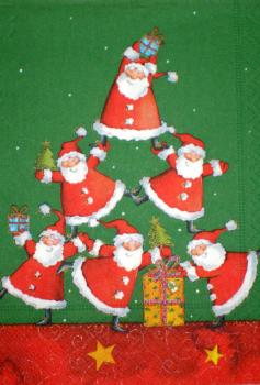 001 Santa Others - 4-ply - Handkerchief