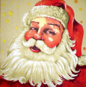 017 Weihnachtsmann Sonstige - 3-lagig (creme) - Atelier