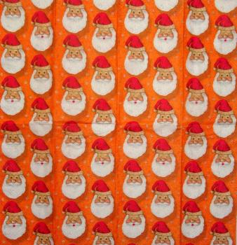 016 Santa Others - 4-ply (orange) - Paper Design - Handkerchief