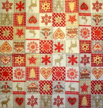 075 Bavarian - 4-ply - Braunies - Handkerchief