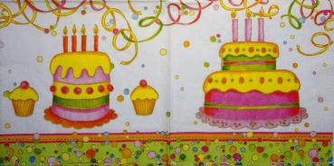 014 Cake - 3-ply (weiß) - Ihr