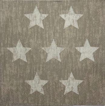 033 Stars - 3-ply - (beige)