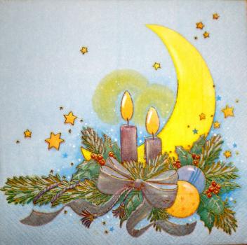 014 Candles - 3-ply (blue)