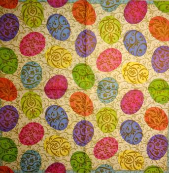 128 Eggs,  Easter Eggs - 3 ply - Caspari