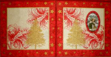 013 Christmas Tree - 3-ply (13 red)