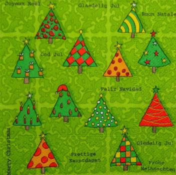 054 Christmas Tree - 3-ply (54 dark) - CS