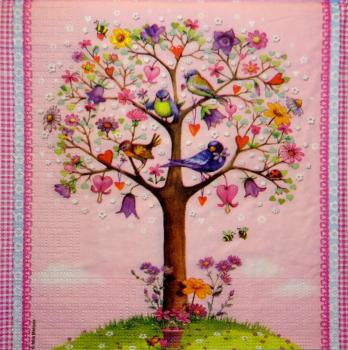 156 Vögel - 3-ply - AvanCarte - Mila Marquis