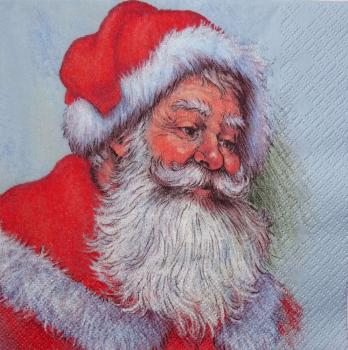 060 Weihnachtsmann Sonstige - 3-lagig (blau) - Home Fashion