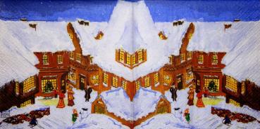 134 Winterlandschaft - 3-lagig - Home Fashion