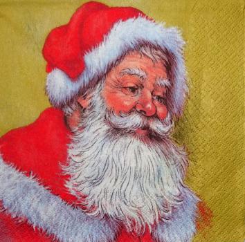 060 Weihnachtsmann Sonstige - 3-lagig (gold - Home Fashion - CS