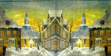 136 Winterlandschaft - 3-lagig - Home Fashion