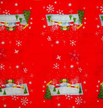139 Winter Landscape - 4-ply - Colourful Life - Handkerchief