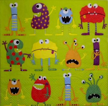 018 Children Others - Monster - 3-ply - Stewo