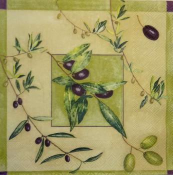 069 Olives - 3-ply (grün) - Ambiente
