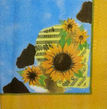114 Sunflowers - 3-ply