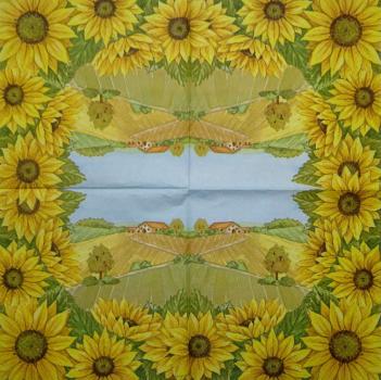 121 Sonnenblumen - 3-lagig