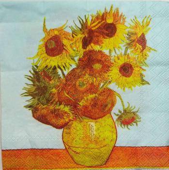125 Sunflowers - 3-ply  - Van Gogh - Ihr - CS