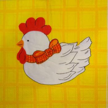 199 Rooster,  Hen - 3-ply