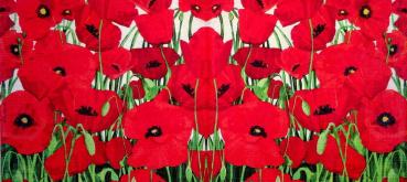 101 Anemones, Poppy - 3-ply - ppd - Two Can Art