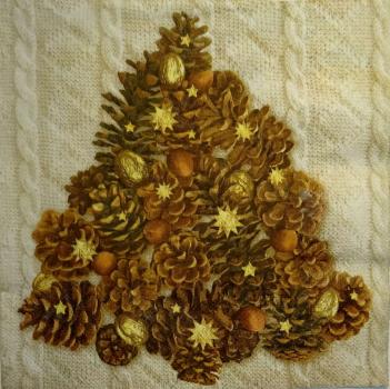 144 Christmas Flowers - 3-ply - Viva