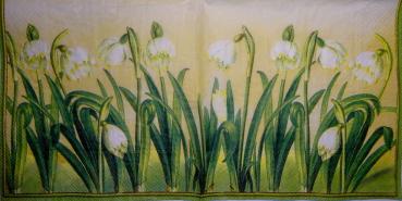 045 Narzissen - 3-lagig (creme)