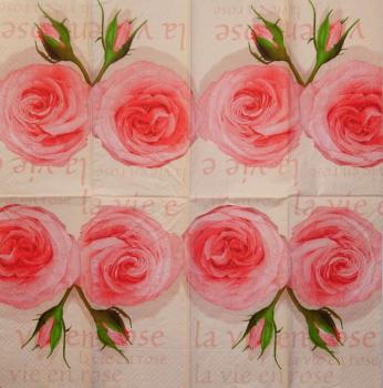 022 Roses - 3-ply - Paper Design - Bistro