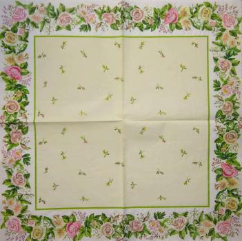 379 Roses - 3-ply (cream) - Atelier
